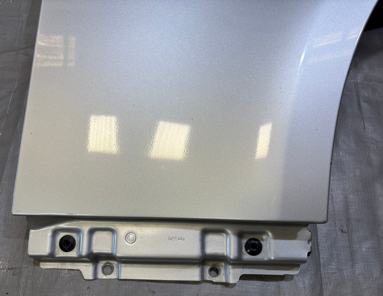 2003-2008 Nissan 350Z Passenger Fender Panel / Silver Alloy