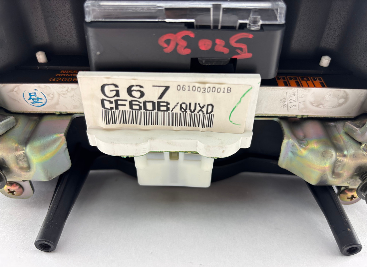2006 Nissan 350Z REVUP Instrument Gauge Cluster / Manual / CF60B
