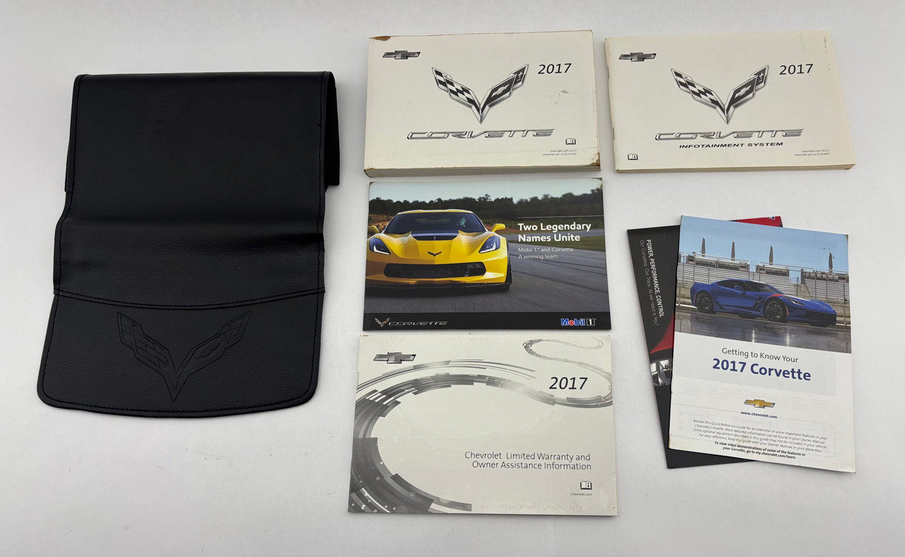 2017 Chevrolet C7 Corvette Grand Sport Factory Owner's Manual w