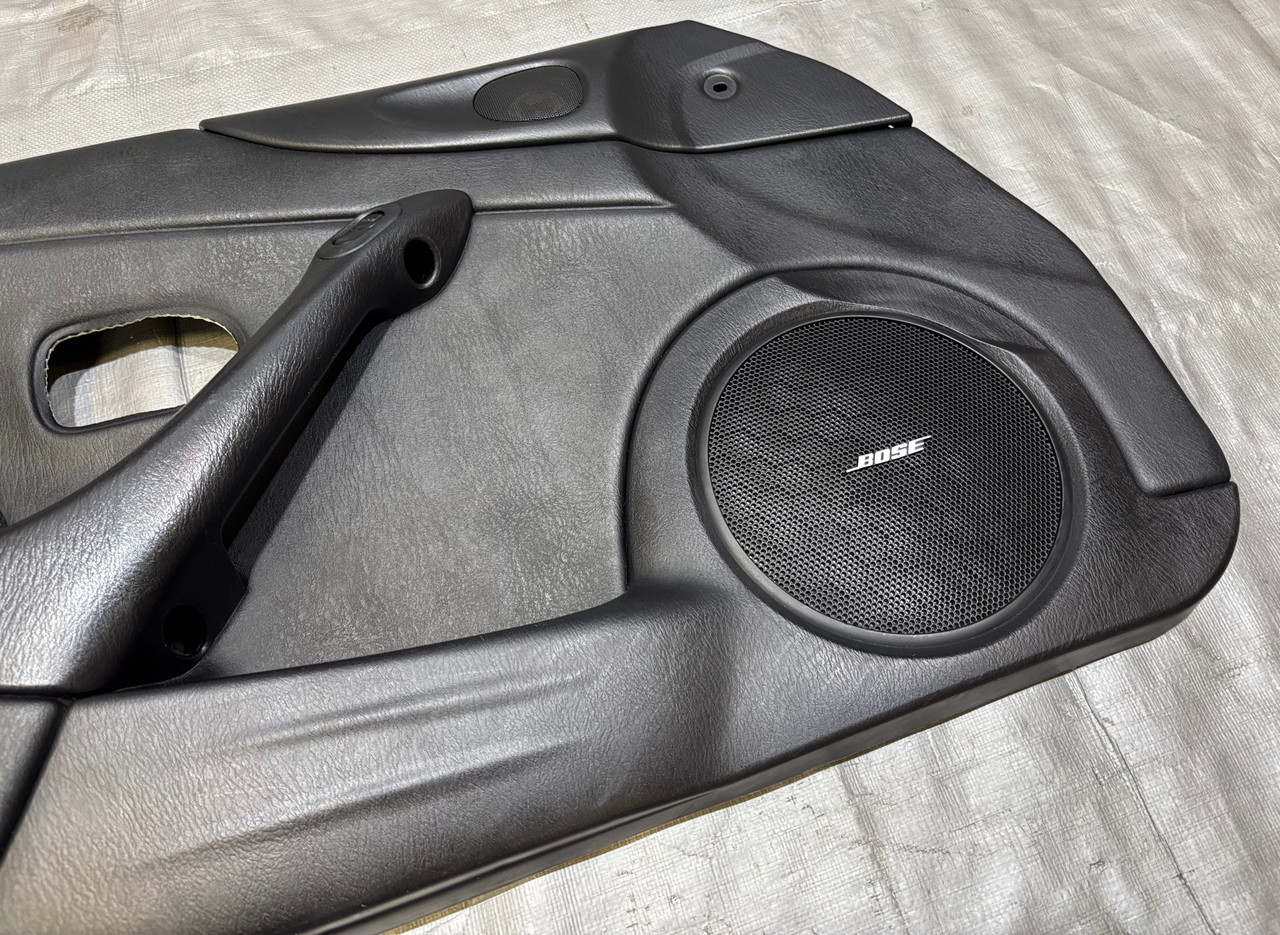 ドアモニ 2004-2005 Mazdaspeed Miata Black Leather Door Panels / Pair