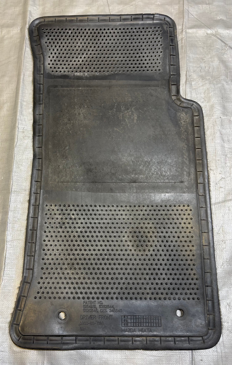 2004-2005 Mazdaspeed Miata Floor Mats / Pair / NB273 - Redline