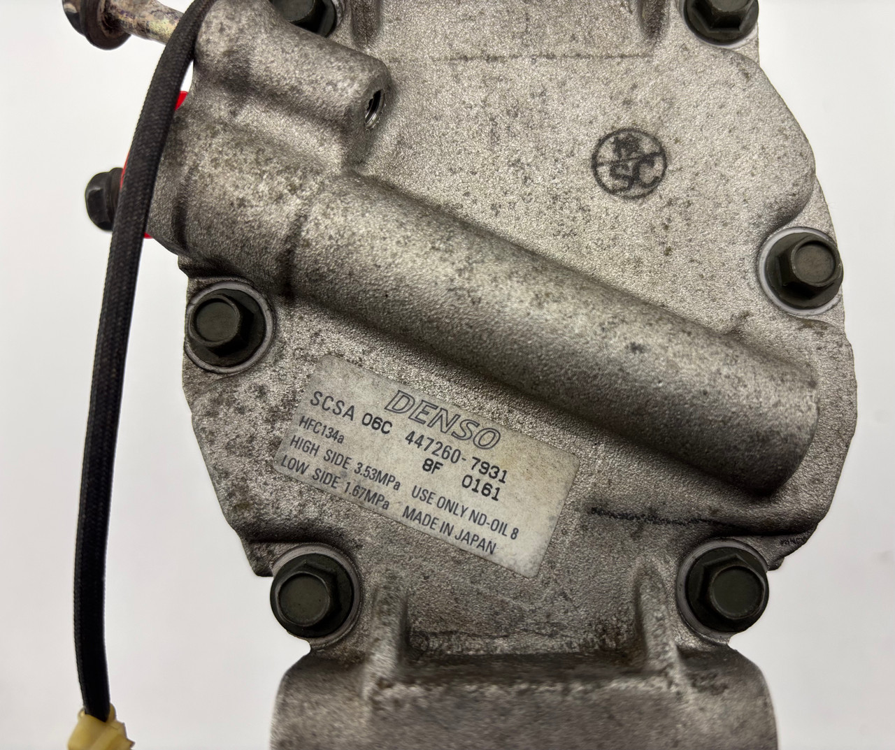 【A_master】 2004-2005 Mazdaspeed Miata AC Compressor w/ Lines / 66K NB273