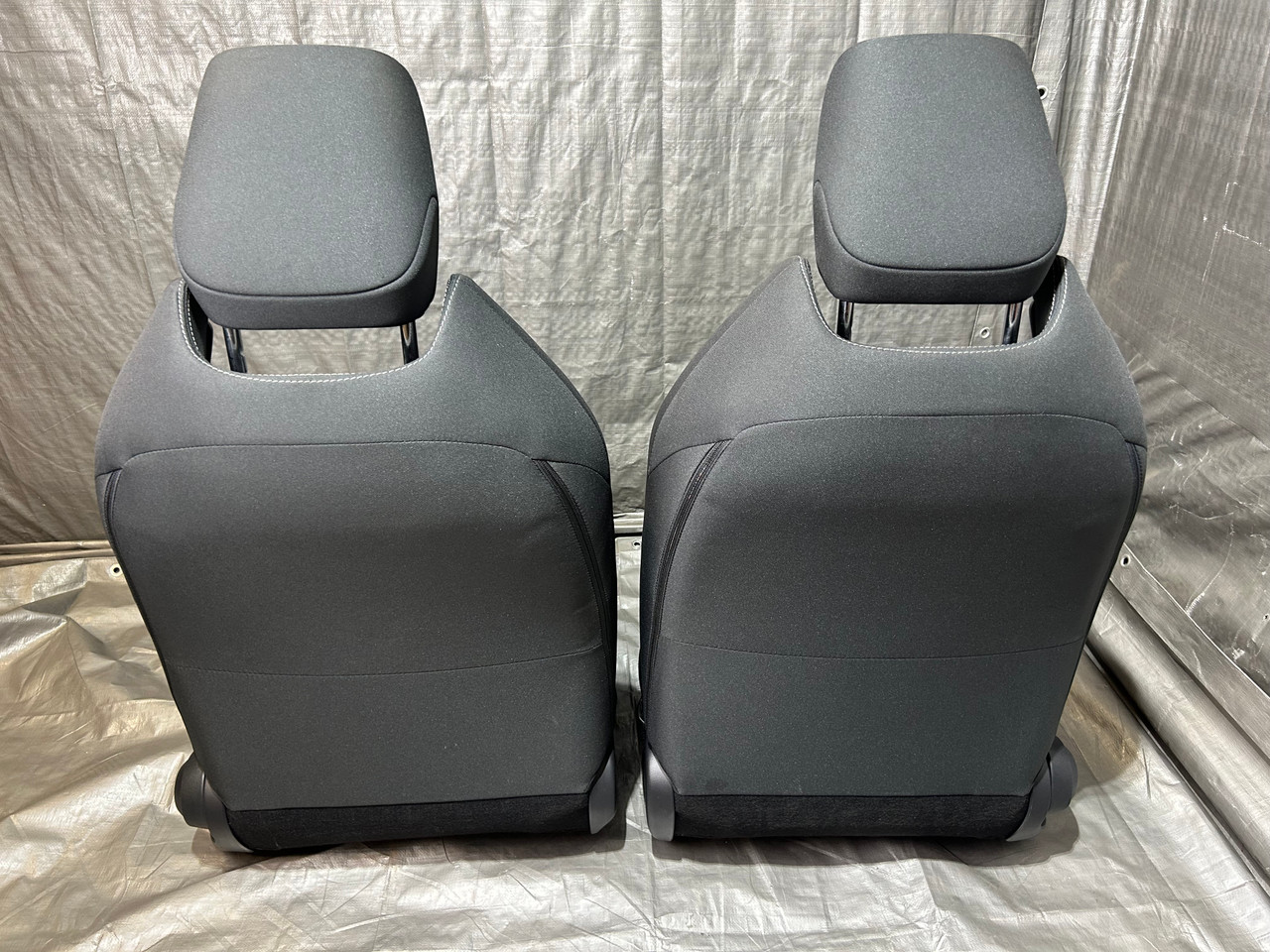 2023-2025 Toyota GR Corolla Core Black Cloth Front Seats / Pair