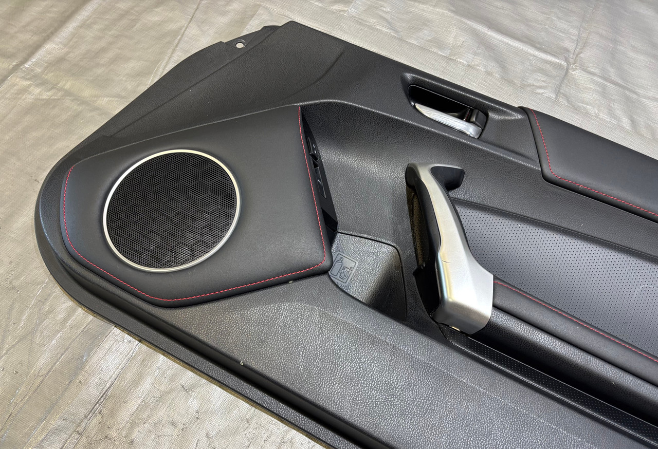 2017-2020 Subaru BRZ Limited OEM Interior Door Panels / Pair / Red