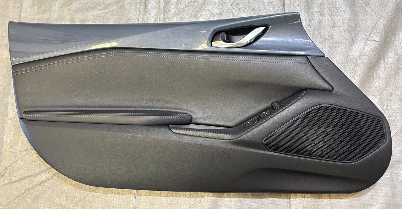 2019-2023 Mazda Mx5 Miata Interior Door Panels w/ Trim / Polymetal