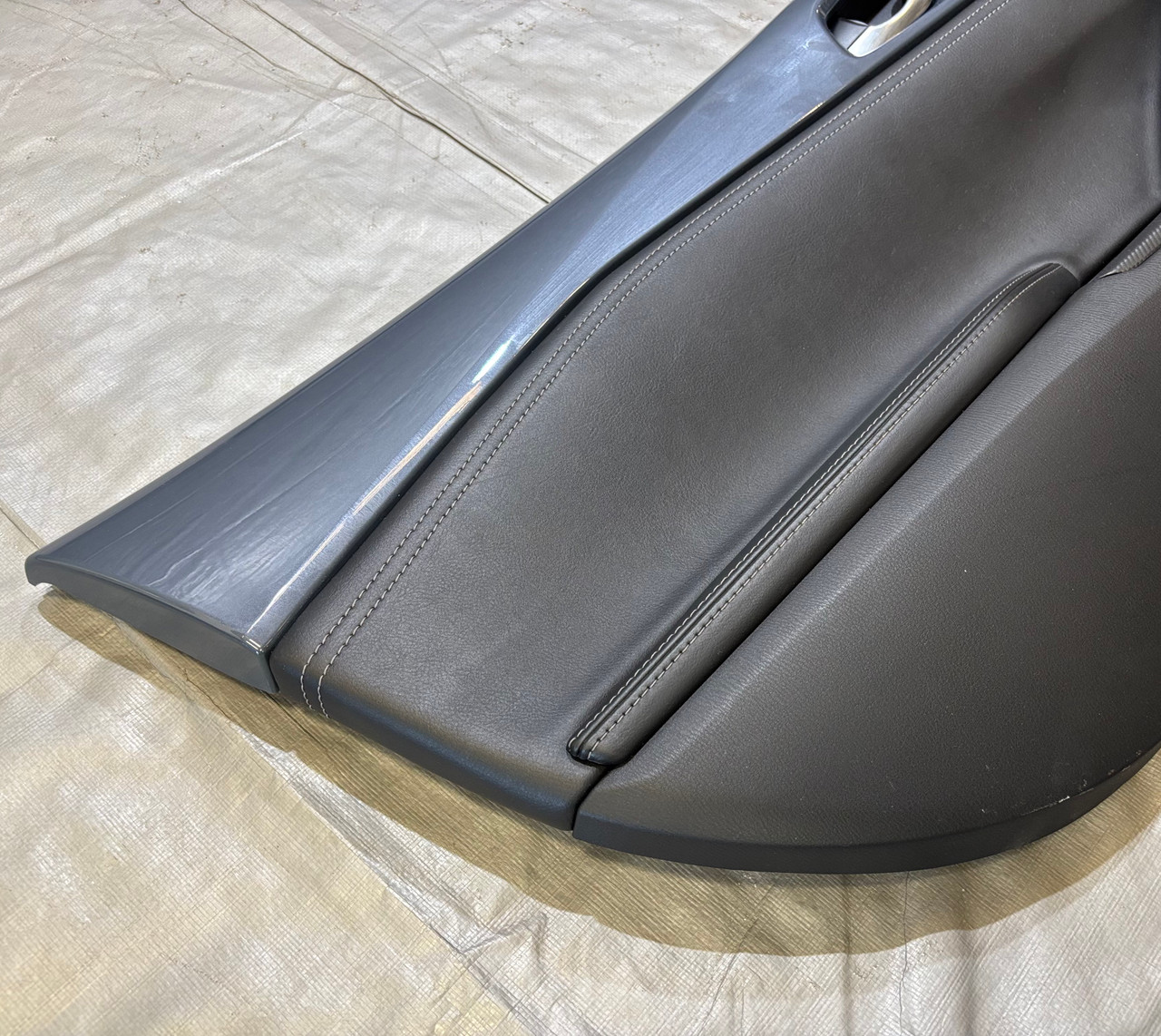 2019-2023 Mazda Mx5 Miata Interior Door Panels w/ Trim / Polymetal