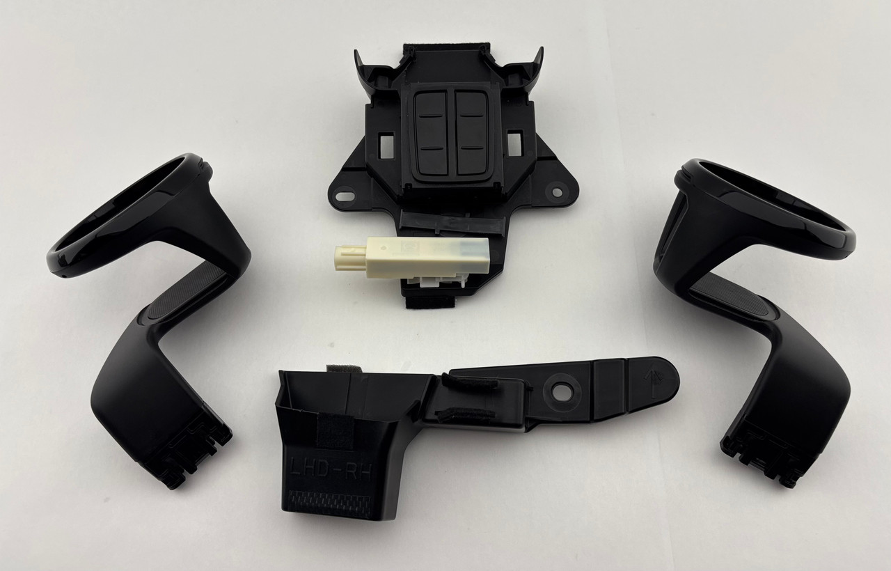 アクセサリー mio 2019-2024 Mazda Mx5 Miata OEM Cup Holders w/ Retainer Bracket