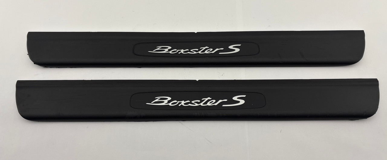 1997-2004 Porsche 986 Boxster S OEM Door Sill Trim Panels / Pair