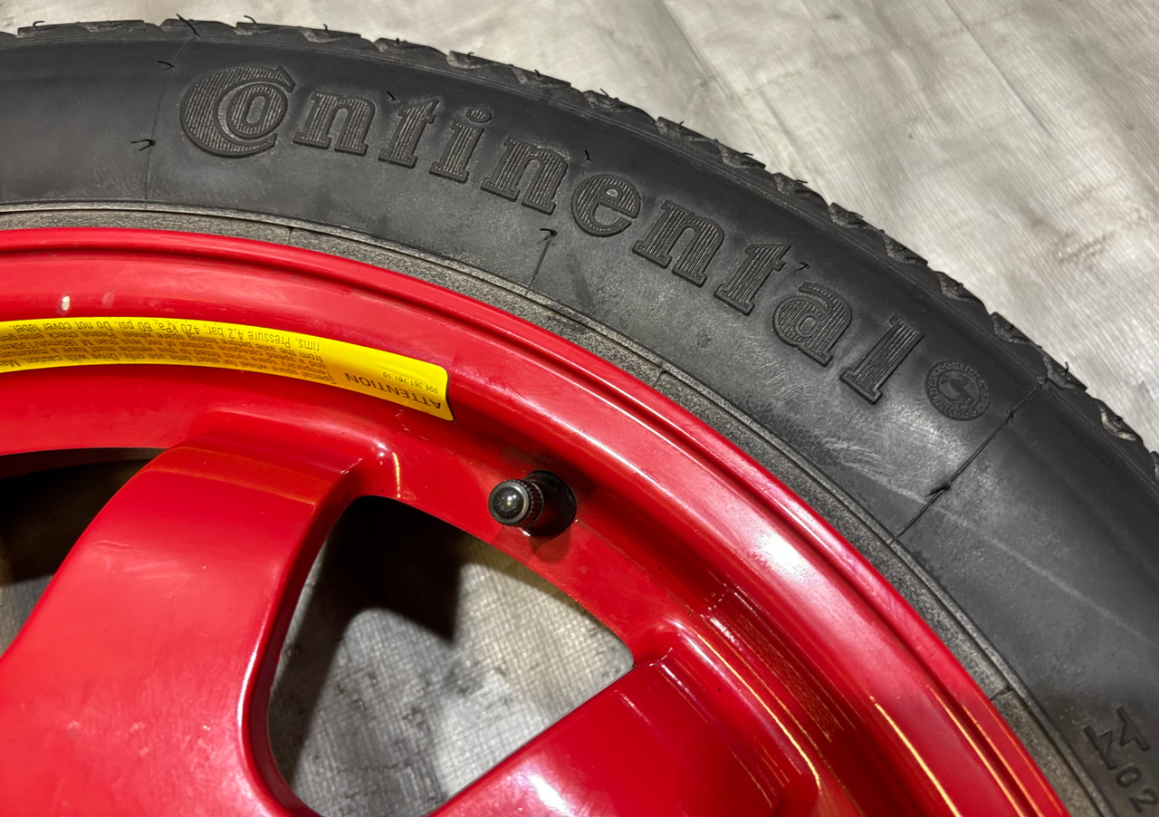 1997-2004 Porsche 986 Boxster / 996 911 Spare Wheel Tire w/ Cover