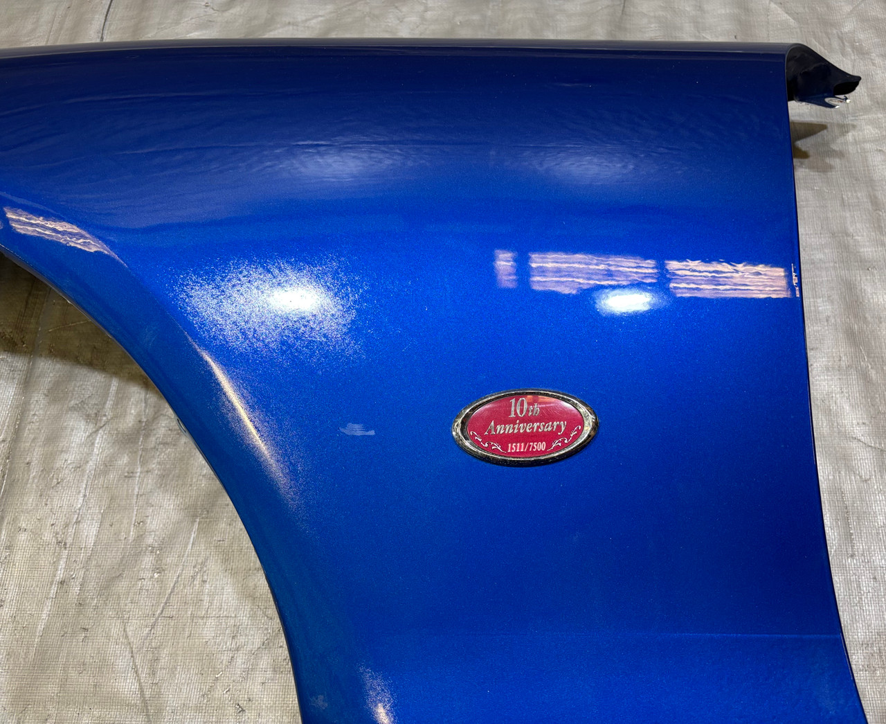 1999-2005 Mazda Miata Driver Side Fender Panel / Sapphire Blue