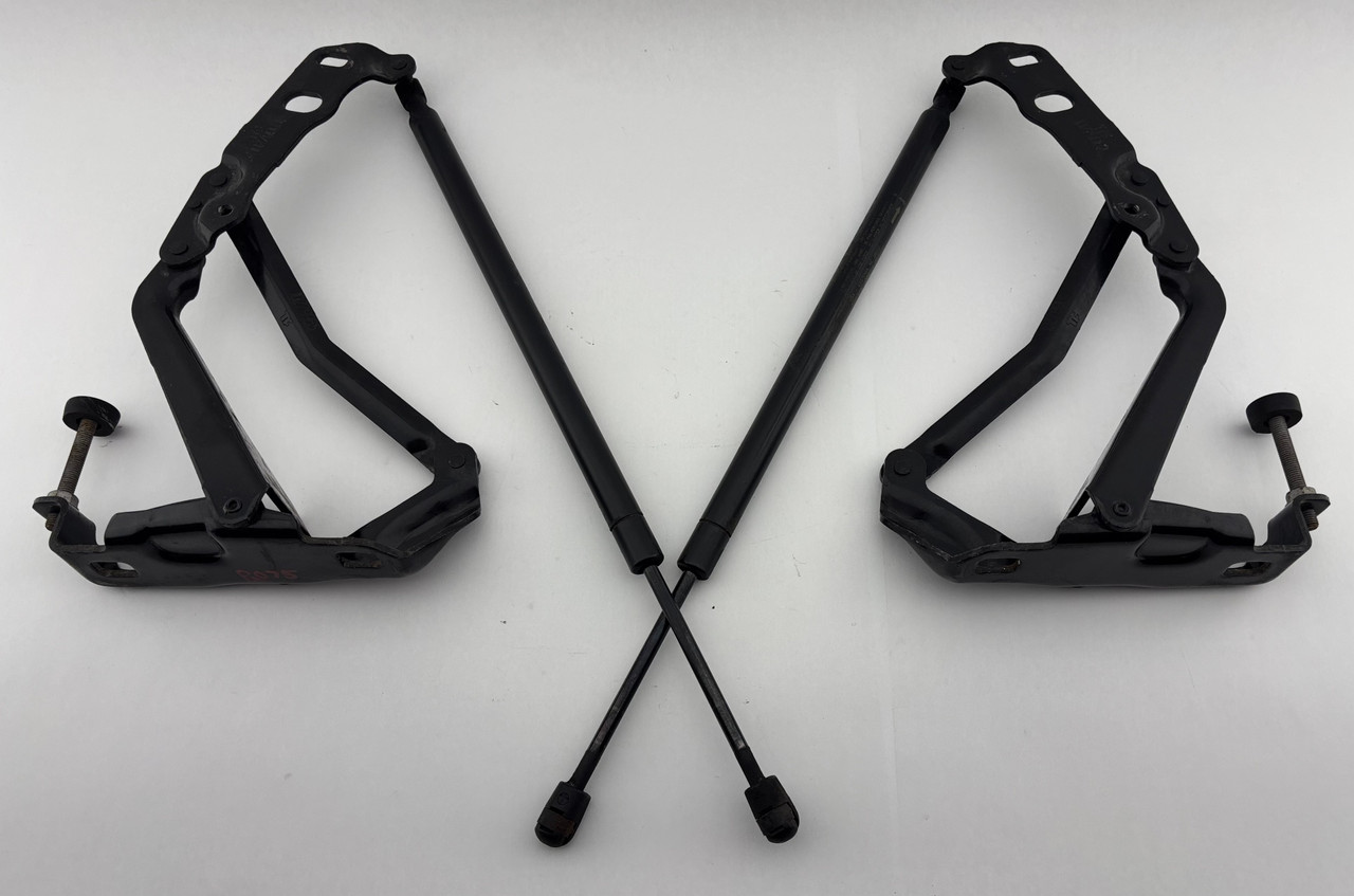 パーツ Daihatsu Move Turbo Long shaken 2028-02) 2007-2010 Saturn Sky Hood Hinges / Shocks / Pair / PS075 - Redline
