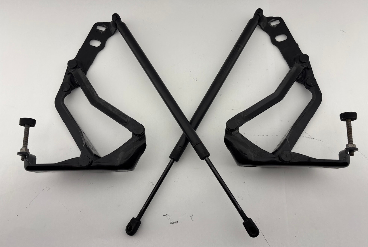 2007-2010 Saturn Sky Hood Hinges / Shocks / Pair / PS075 - Redline