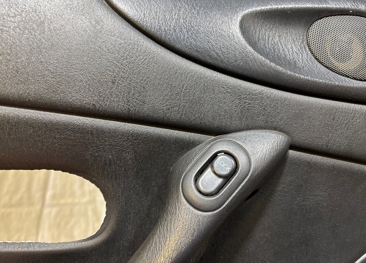 2001-2005 Mazda Miata Driver Side Interior Door Panel / Black