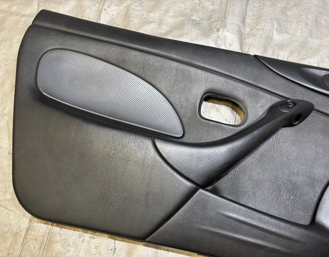 2001-2005 Mazda Miata Driver Side Interior Door Panel / Black