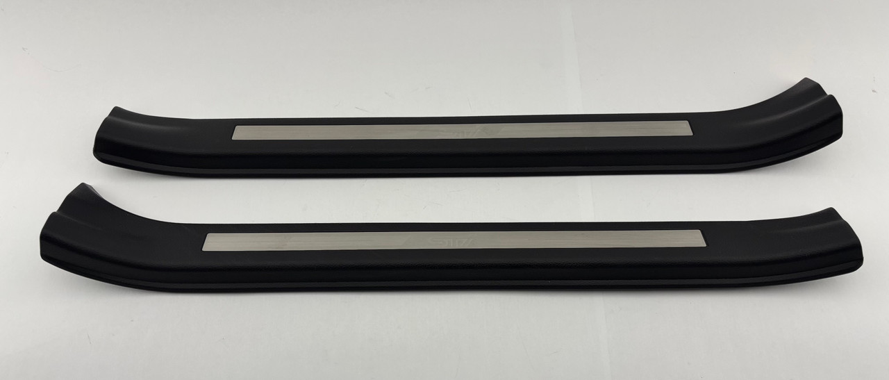 2015-2020 Subaru WRX STI Aluminum Front Door Sill Trim Panels