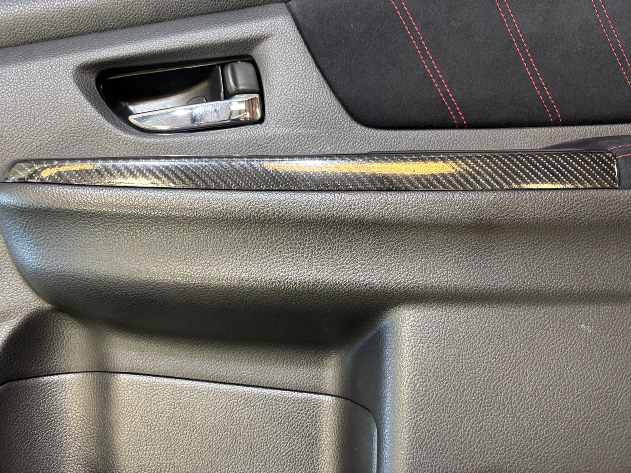 2015-2020 Subaru WRX STI Interior Door Panels / Set of 4 / Black