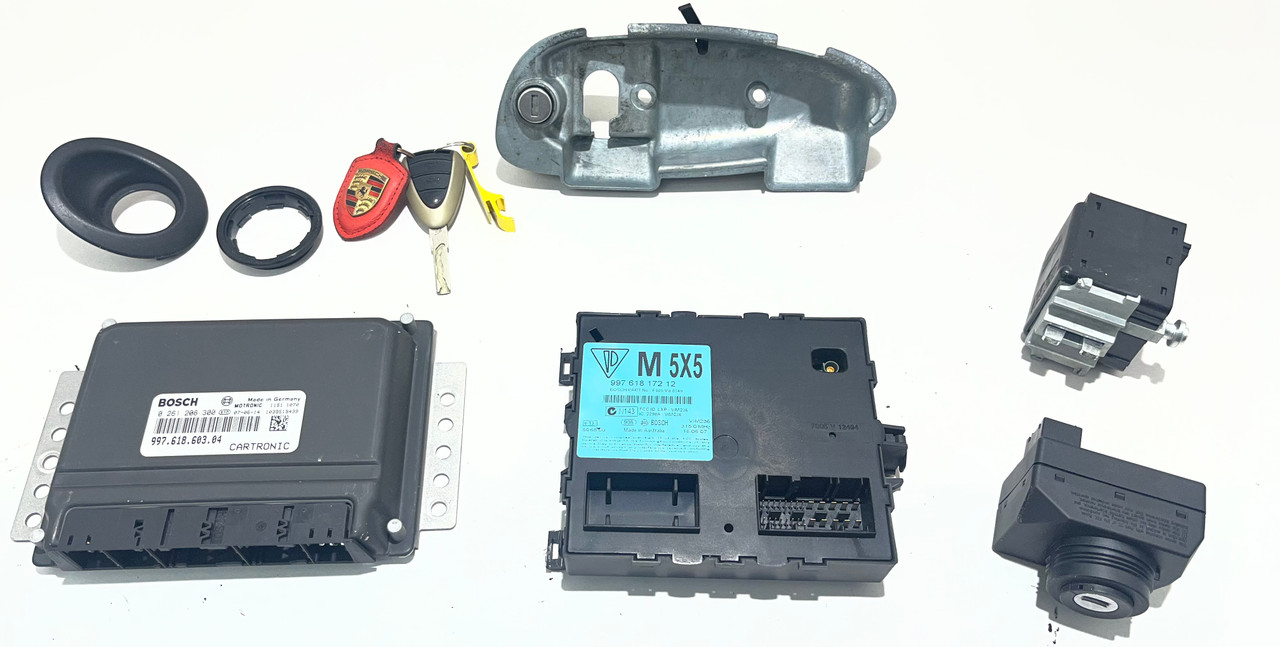 2007-2008 Porsche 987 Boxster 2.7l ECU KIT / Immobilizer / Key