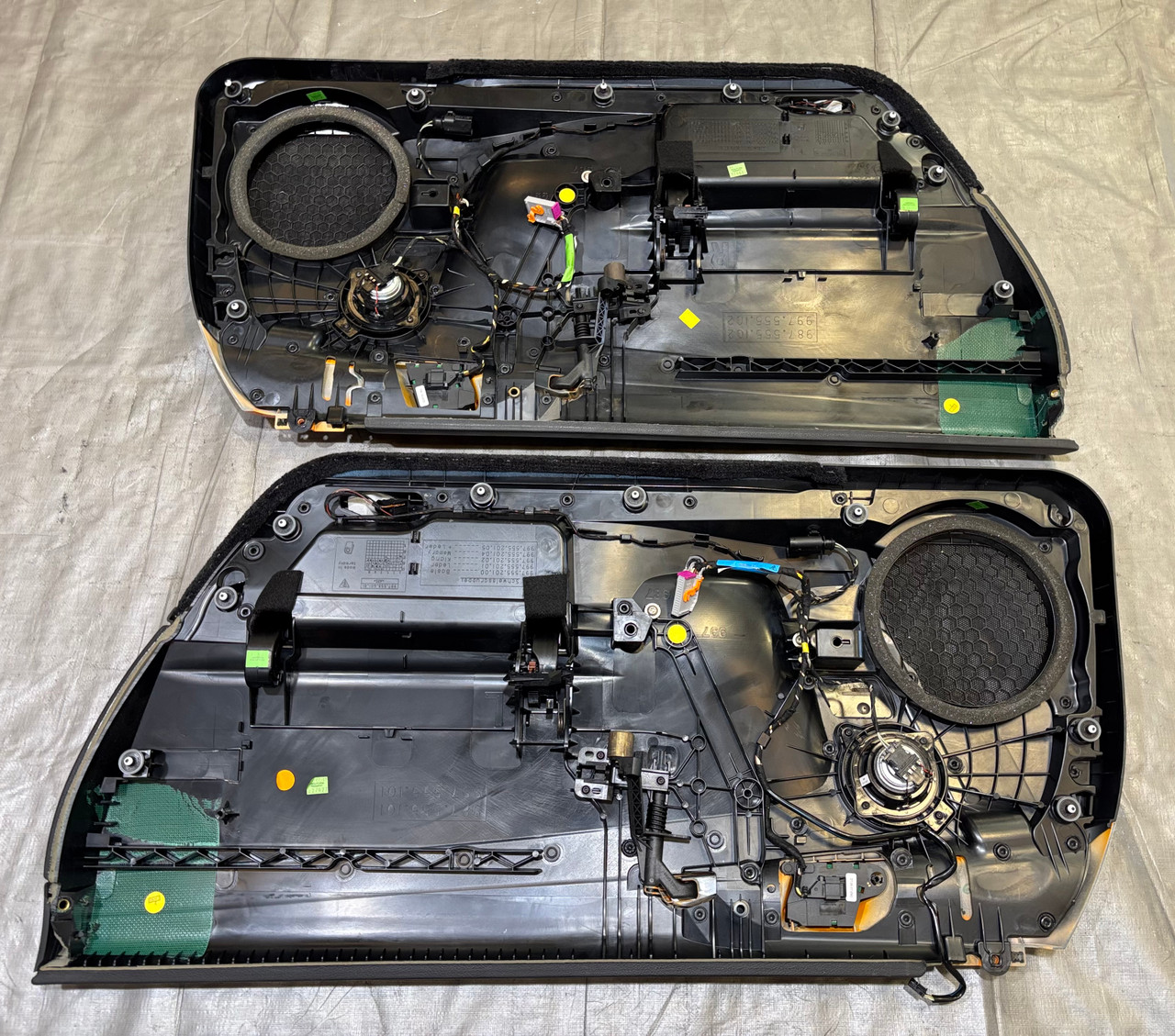 2008 Porsche 987 Boxster Limited Edition OEM Interior Door Panels