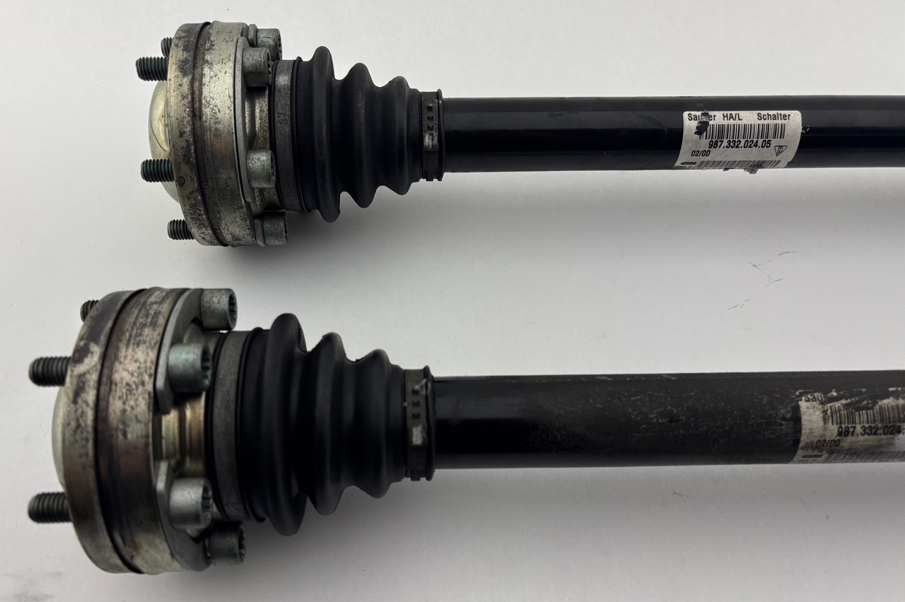 DAMAGE* 2005-2008 Porsche 987 Boxster Cayman 2.7l Rear Axles Half