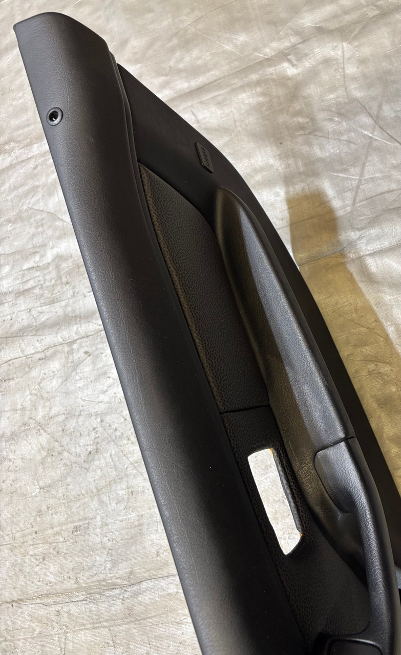 2000-2002 BMW Z3 Roadster Black Oregon Leather Interior Door