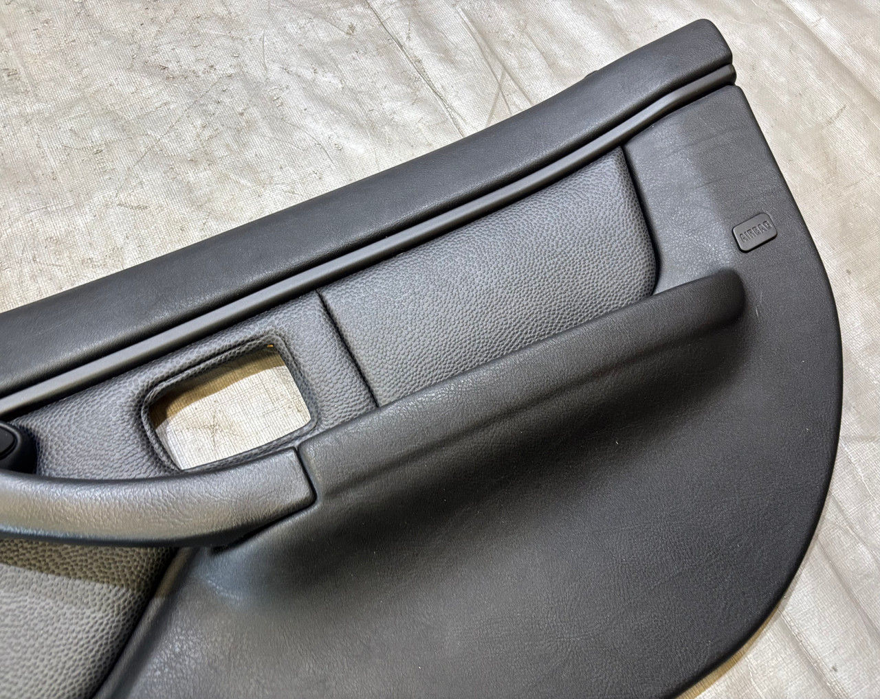 邦楽 DOOR 2000-2002 BMW Z3 Roadster Black Oregon Leather Interior Door