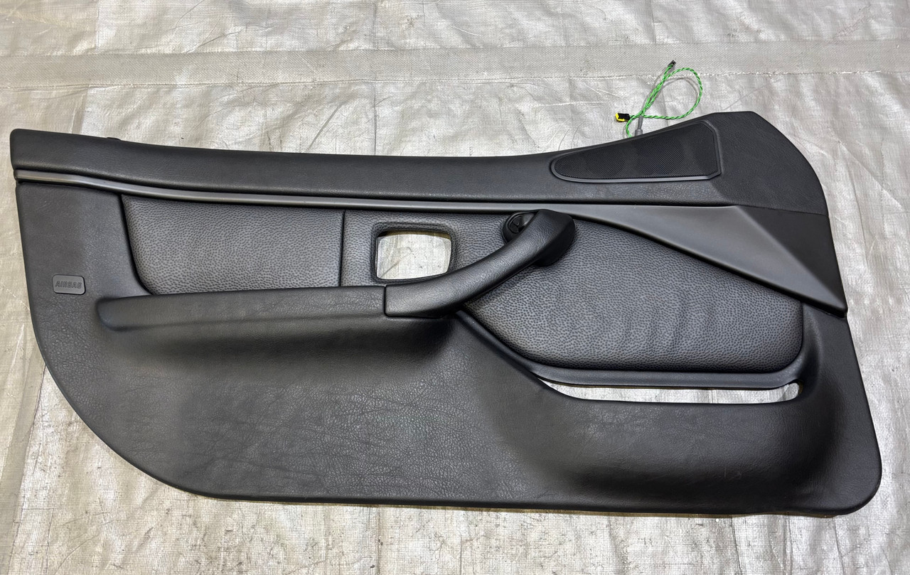 2000-2002 BMW Z3 Roadster Black Oregon Leather Interior Door
