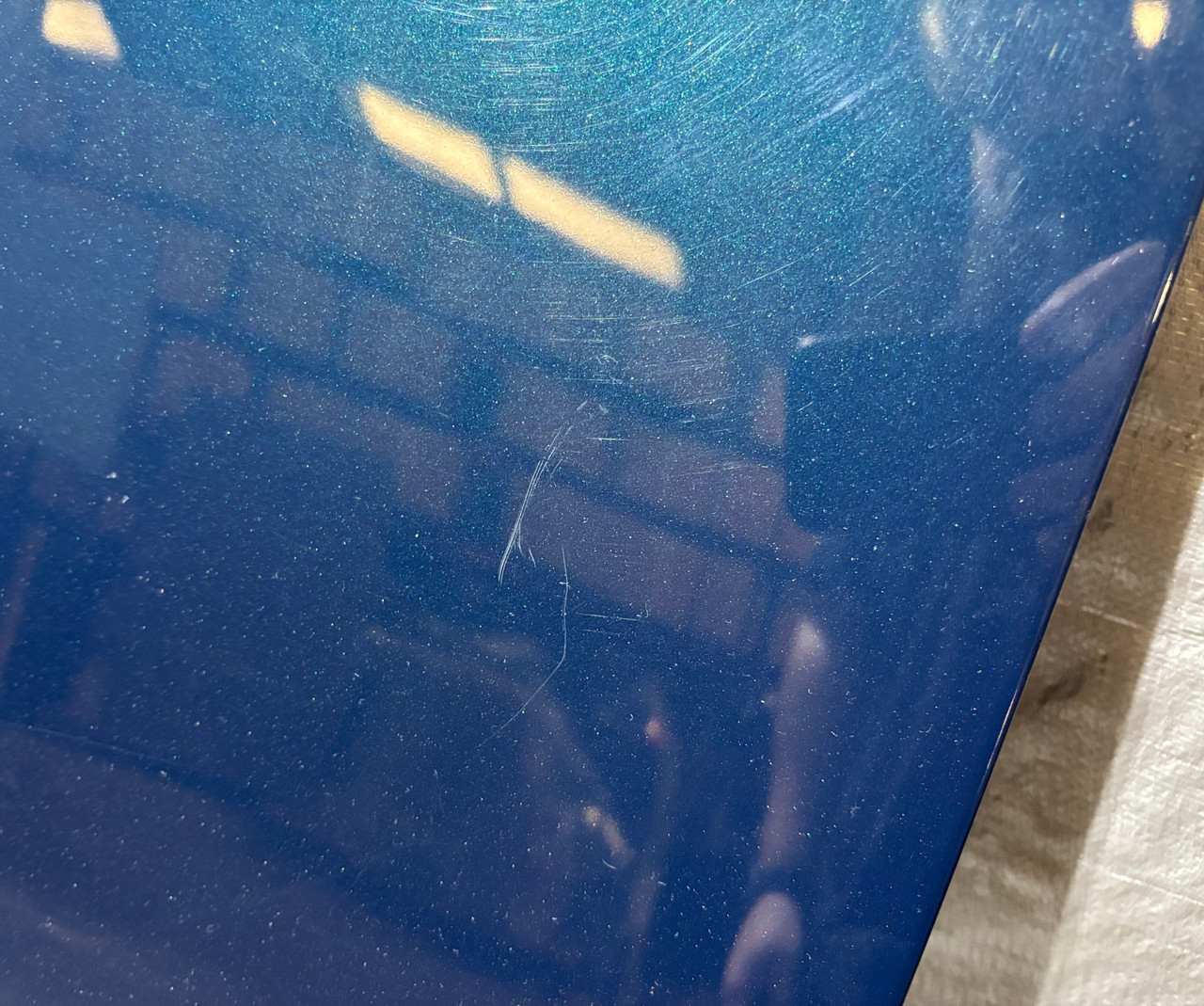 1990-1997 Mazda Miata Factory Aluminum Hood Panel / Montego Blue