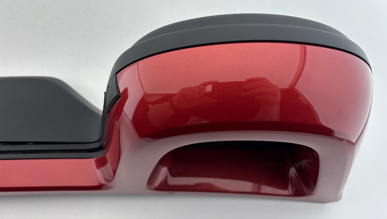 2013-2016 Porsche 981 Boxster OEM Roll Bar Trim Panel / Amaranth