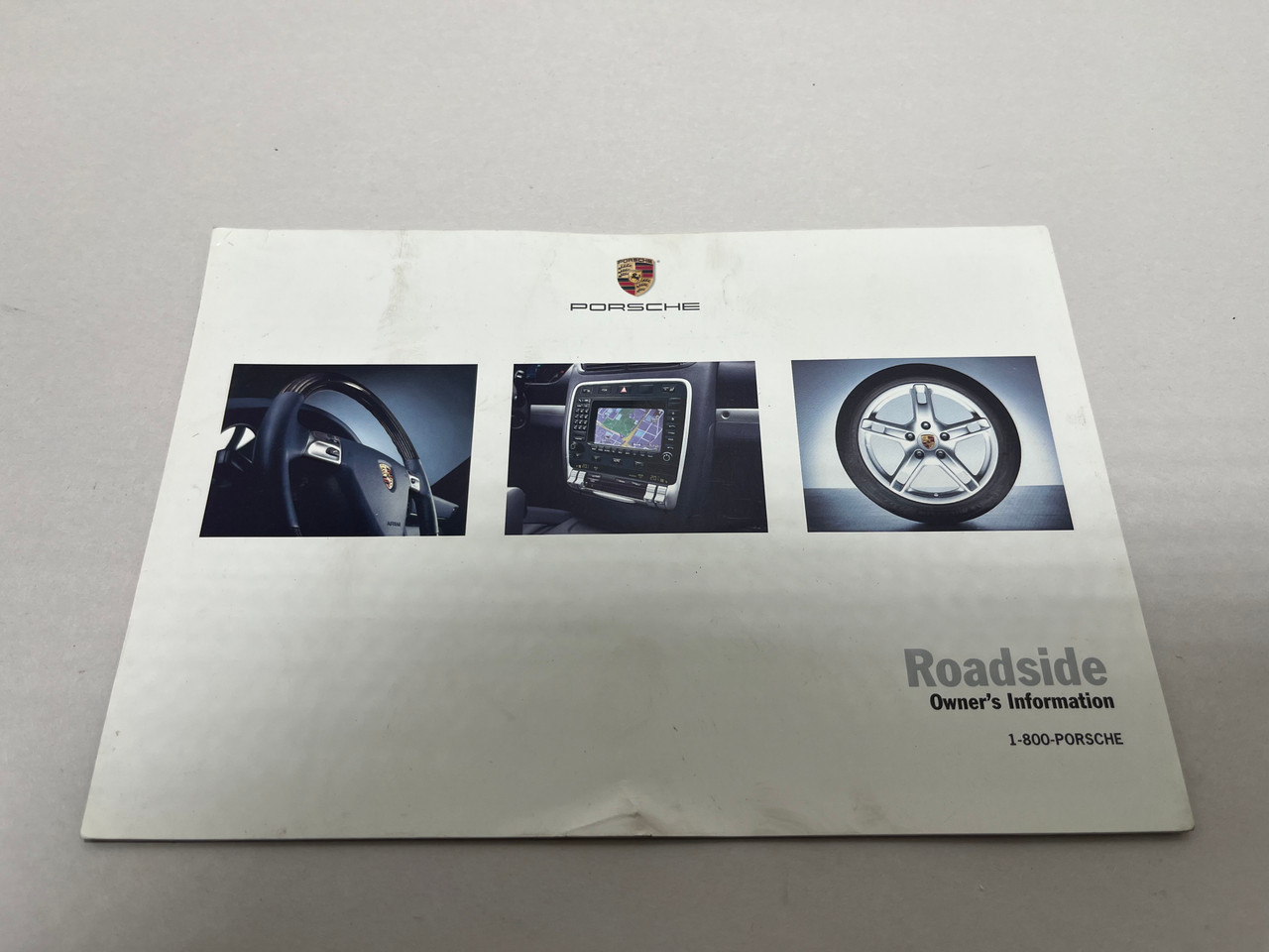 2008 Porsche 987 Cayman S Owner's Manual w/ Case / BC037 - Redline