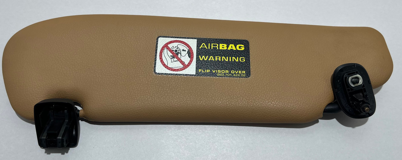 2006-2012 Porsche 987 Cayman Passenger Sun Visor / Sand Beige