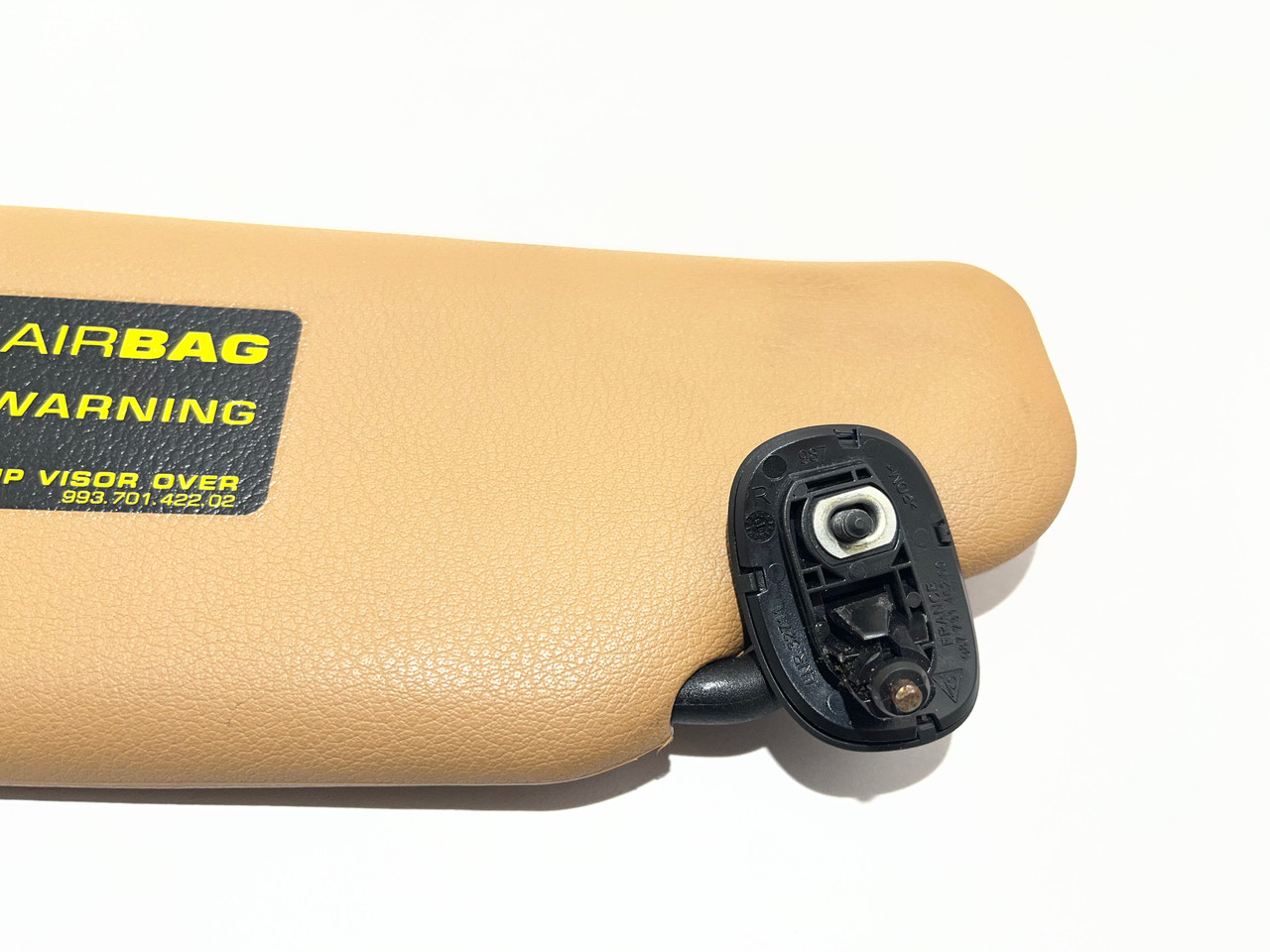 2006-2012 Porsche 987 Cayman Passenger Sun Visor / Sand Beige