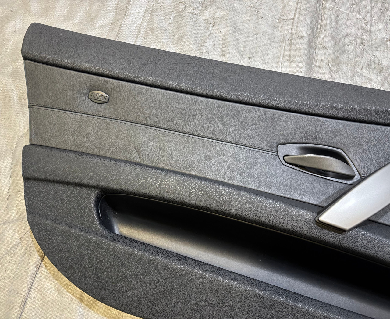 2003-2008 E85 BMW Z4 Interior Door Panels / Pair / Black Oregon