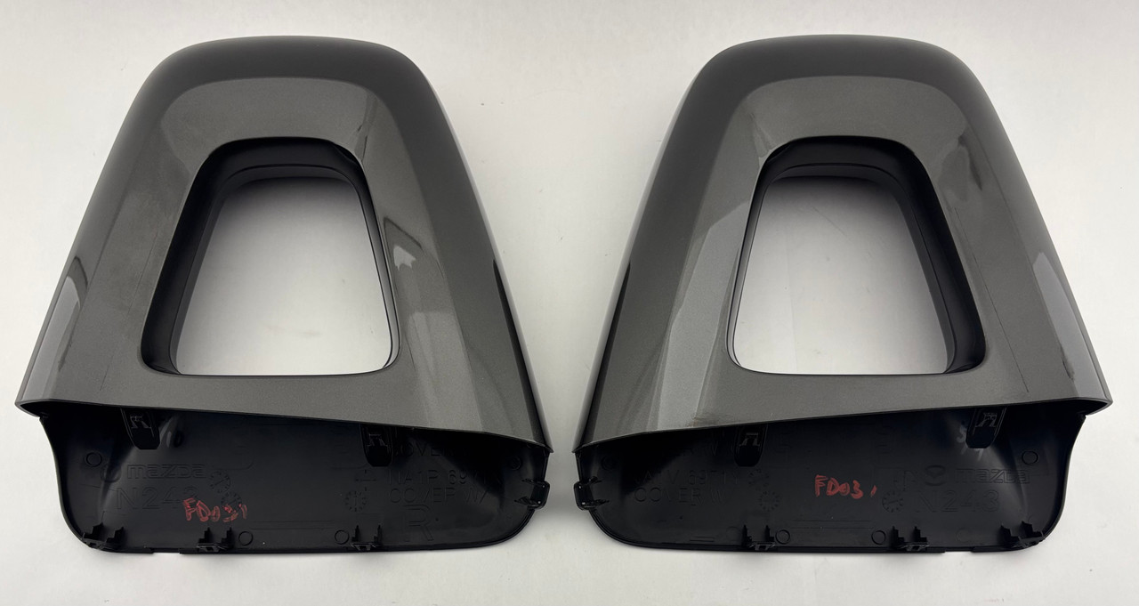 2017-2020 Fiat 124 Spider Abarth Roll Hoop Covers / Dark Grey