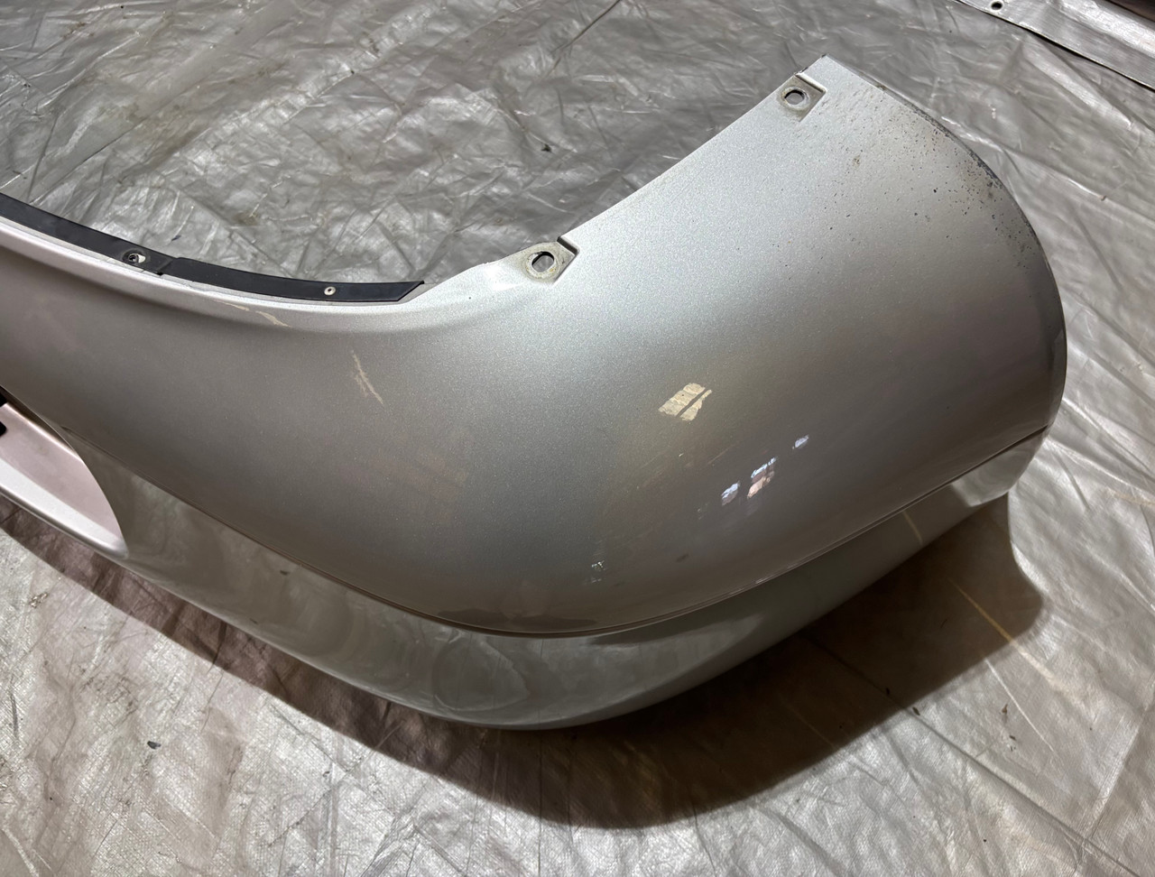 1997-2002 Porsche 986 Boxster Rear Bumper Cover / Arctic Silver