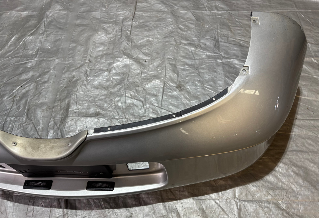 1997-2002 Porsche 986 Boxster Rear Bumper Cover / Arctic Silver