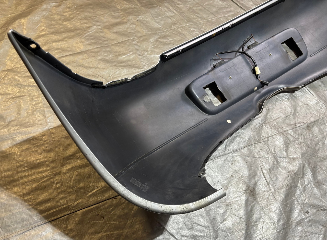1997-2002 Porsche 986 Boxster Rear Bumper Cover / Arctic Silver