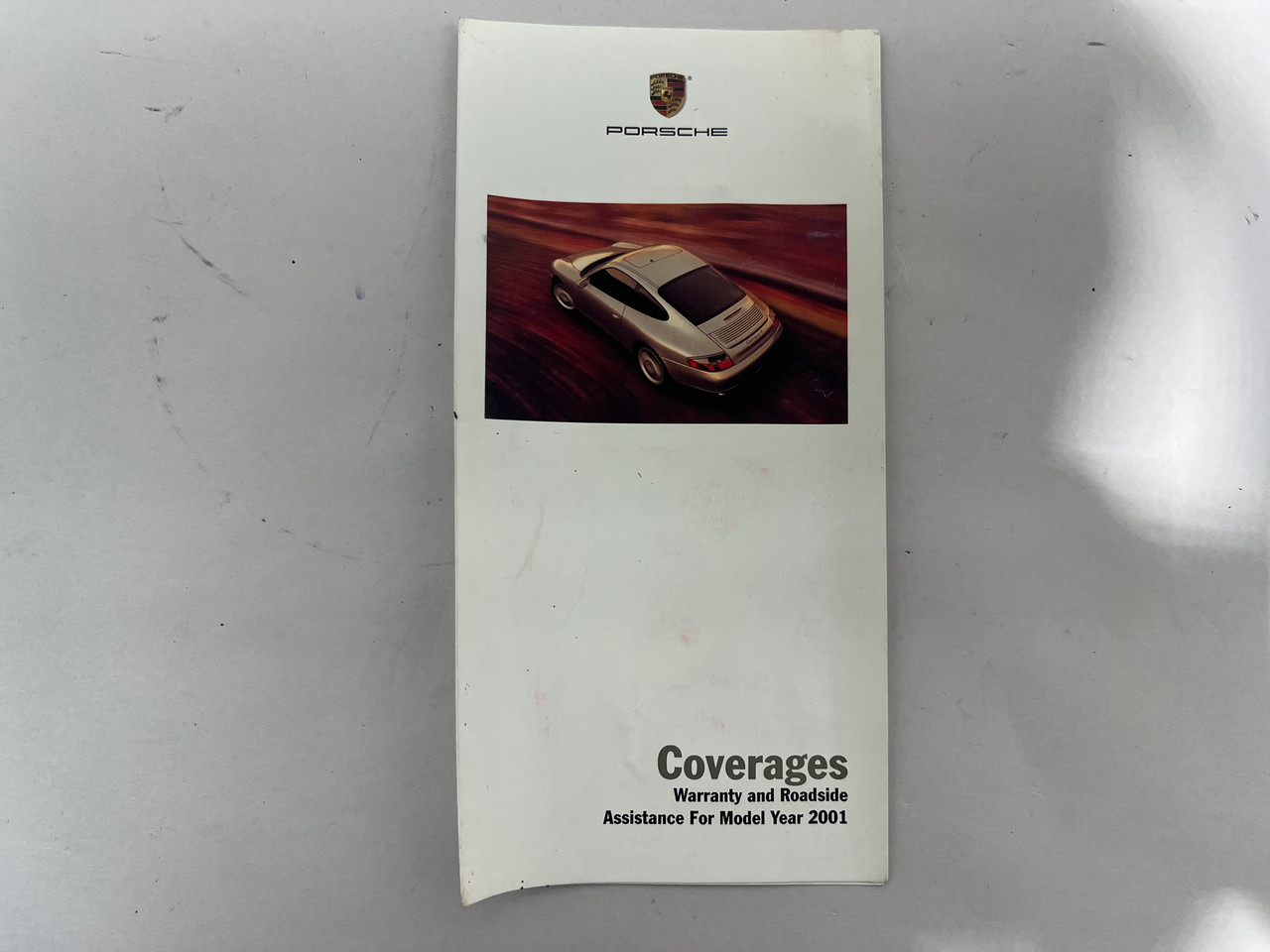 2001 Porsche 986 Boxster Factory Owner's Manual w/ Case / BX069