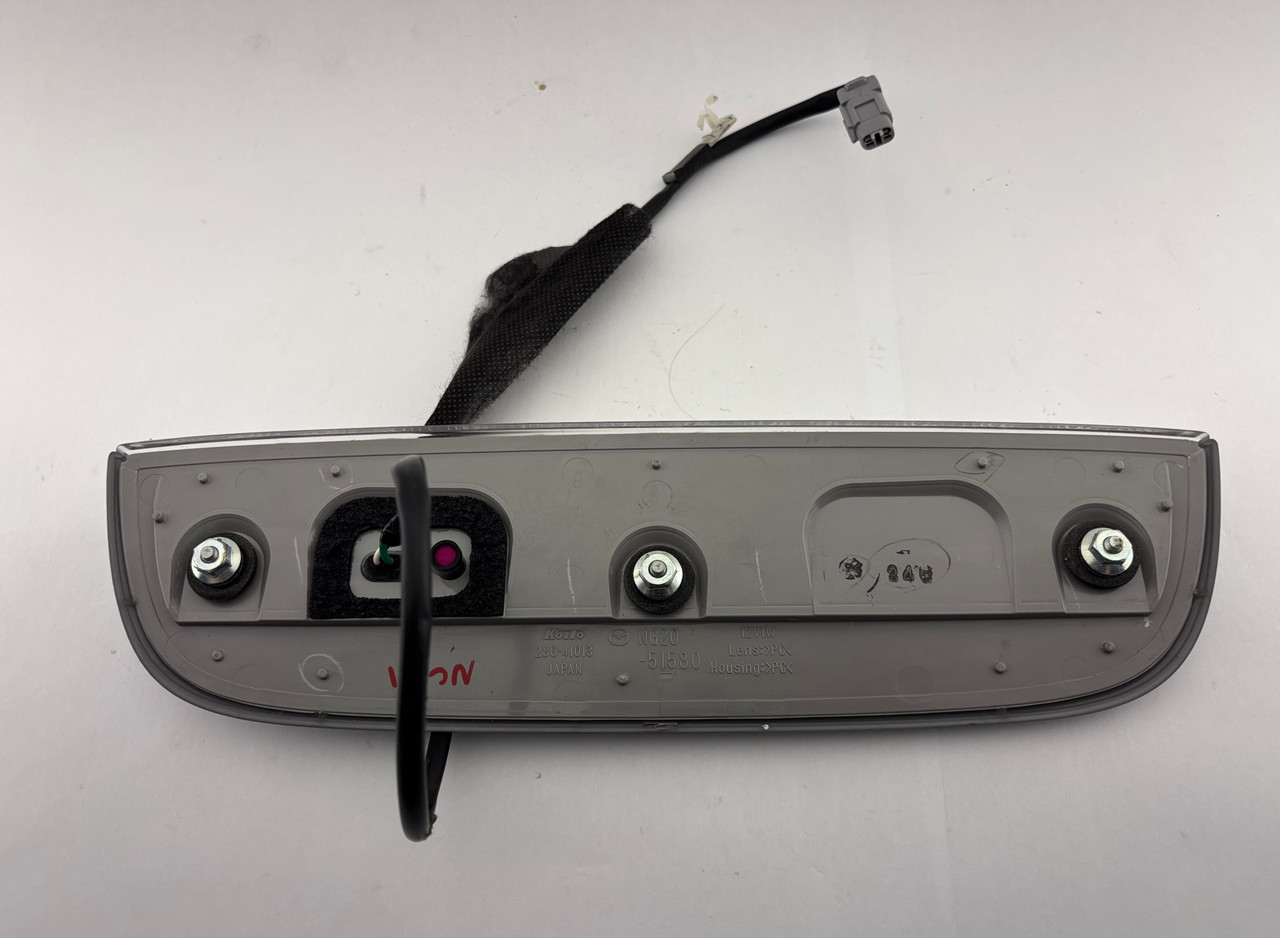 2007-2015 Mazda Mx5 Miata Third Brake Light / PRHT / Liquid Silver