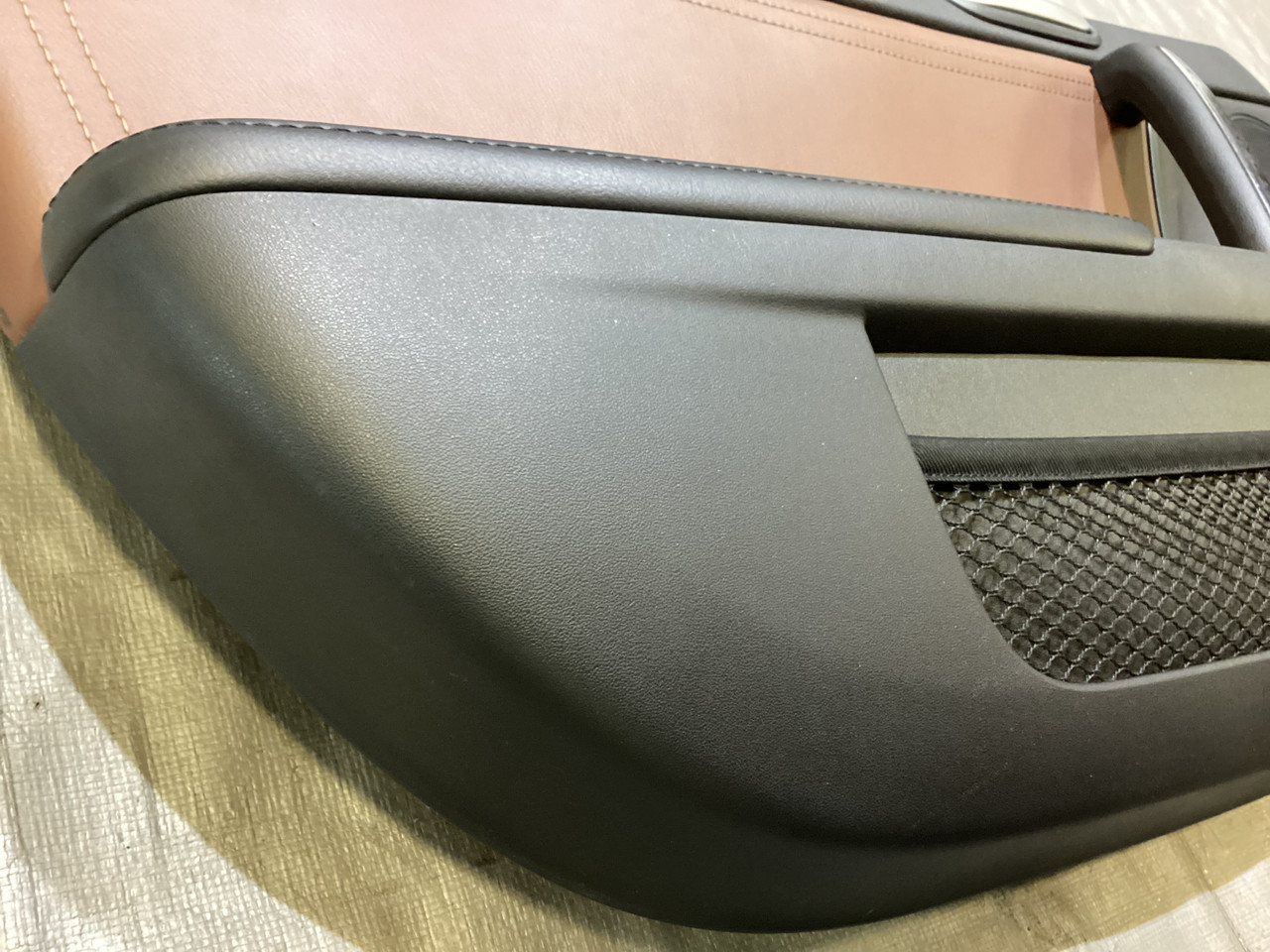 aaaaaトープM 2009-2015 Mazda MX5 Miata Leather Door Panels / Spicy Mocha / Pair