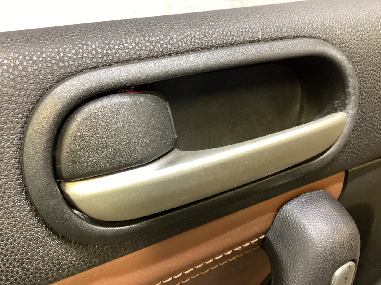 2009-2015 Mazda MX5 Miata Leather Door Panels / Spicy Mocha / Pair