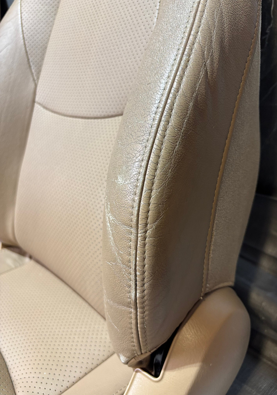 2001-2005 Mazda Miata Tan Leather Seats / Pair / NB278 - Redline