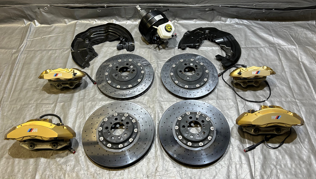 2015-2020 BMW F80 F82 M3 M4 OEM Carbon Ceramic Brake Upgrade Set