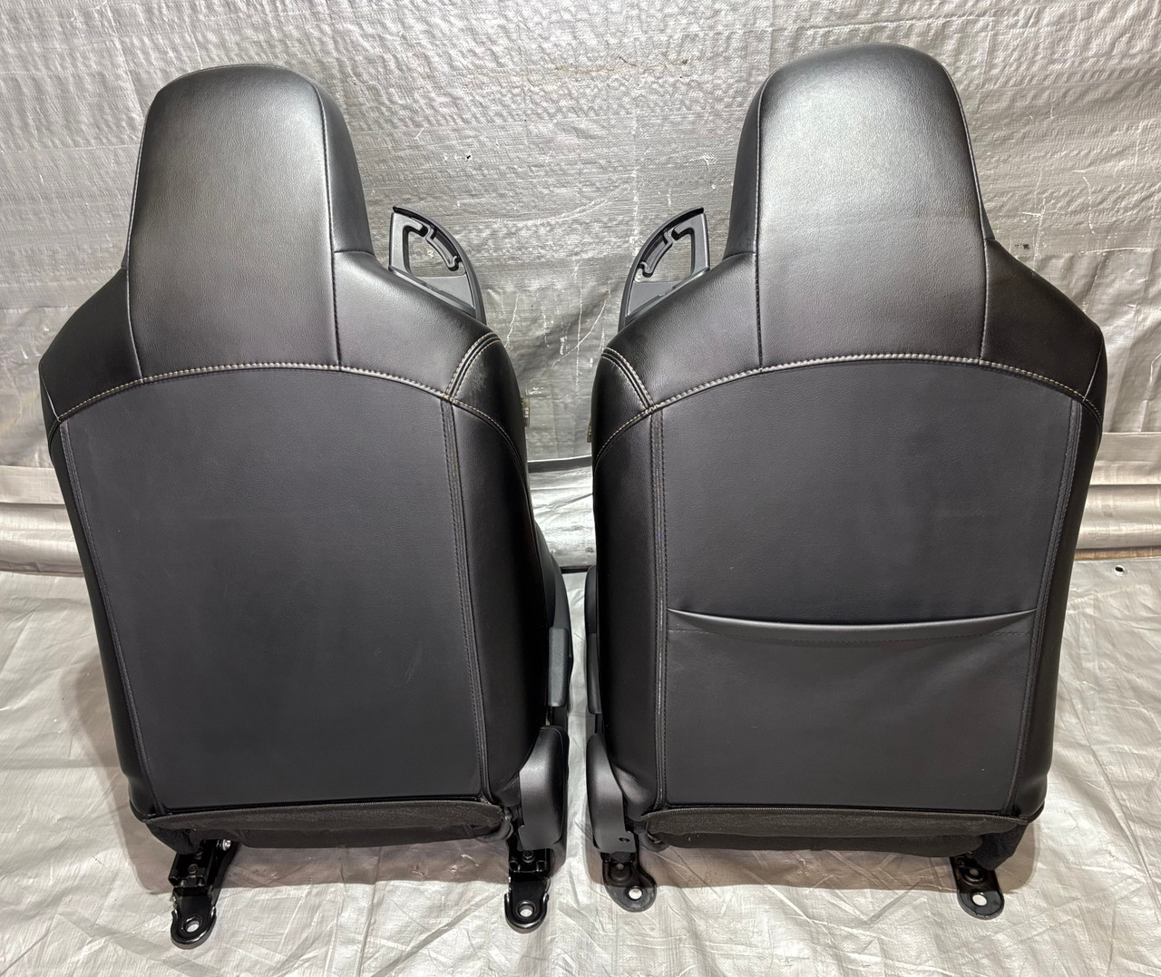 2009-2015 Mazda Mx5 Miata OEM Leather Seats / Spicy Mocha / Pair