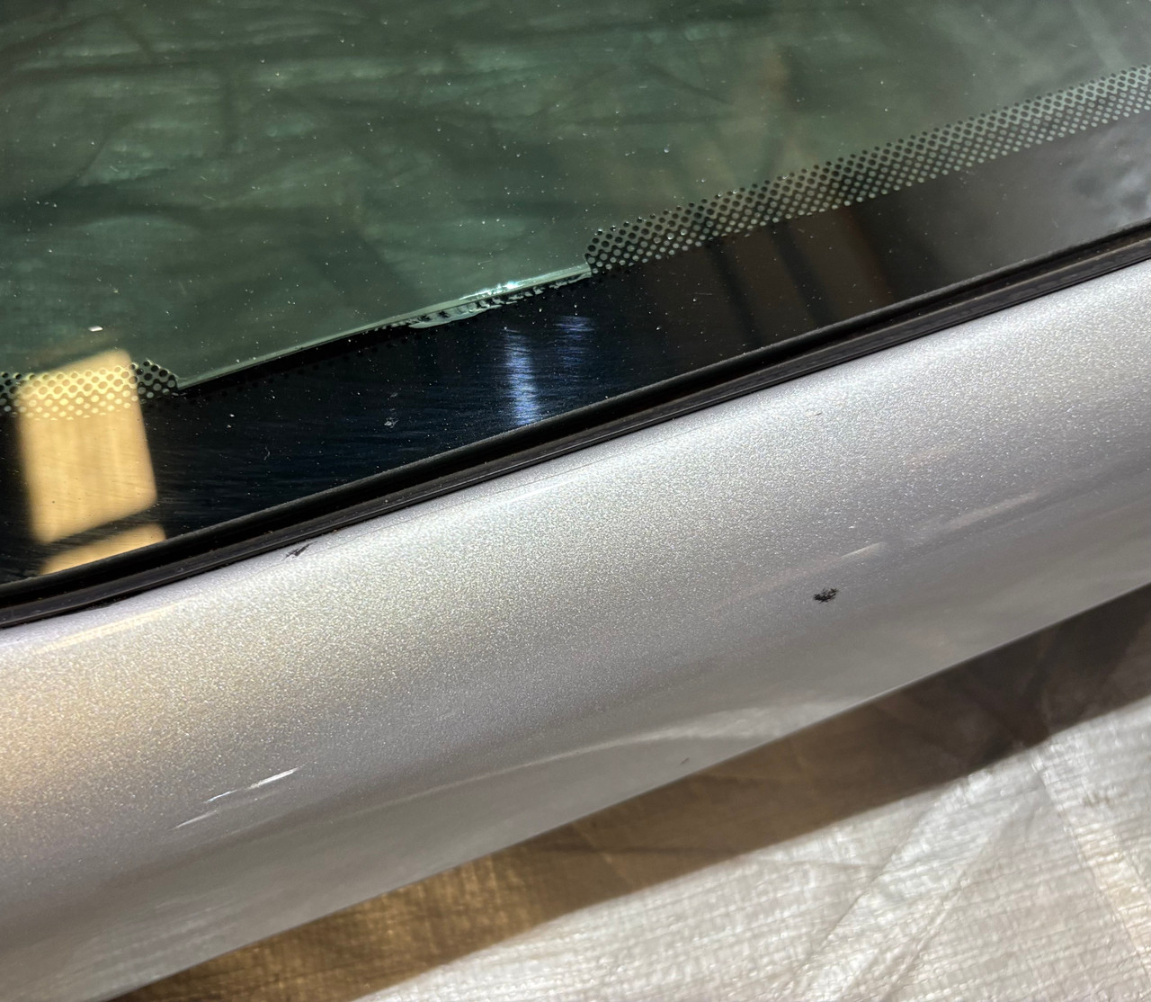 2018-2026 Jeep Wrangler JL Windshield Panel w/ Frame / Silver
