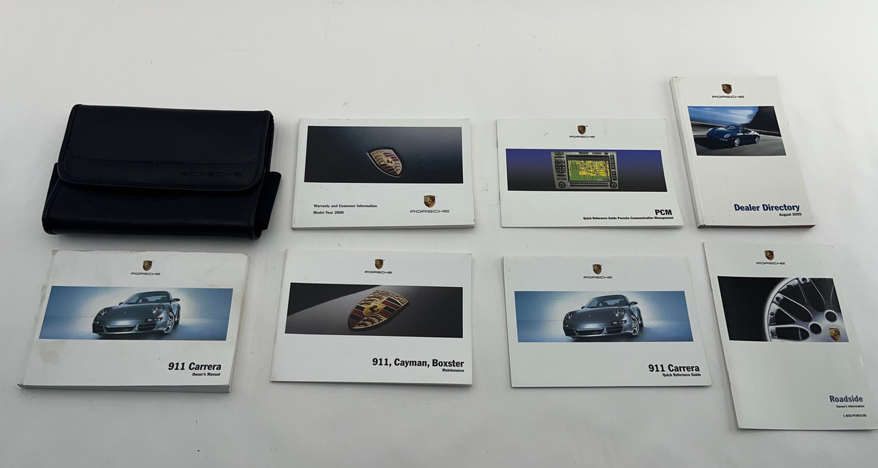 2005 Porsche 997 911 Carrera S Cabriolet Factory Owner's Manual w