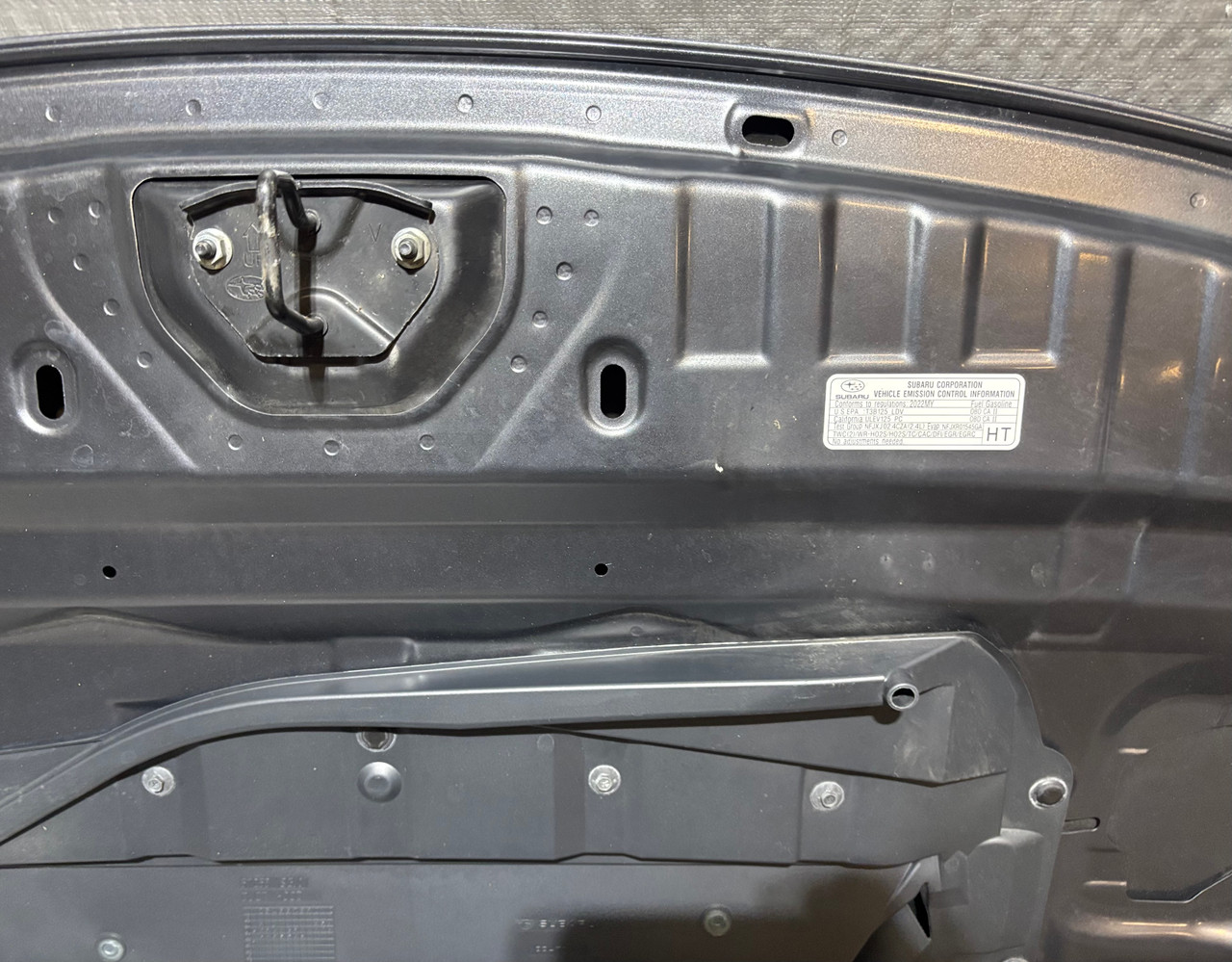 2022-2024 Subaru WRX OEM Hood Panel w/ Scoop / Magnetite Gray