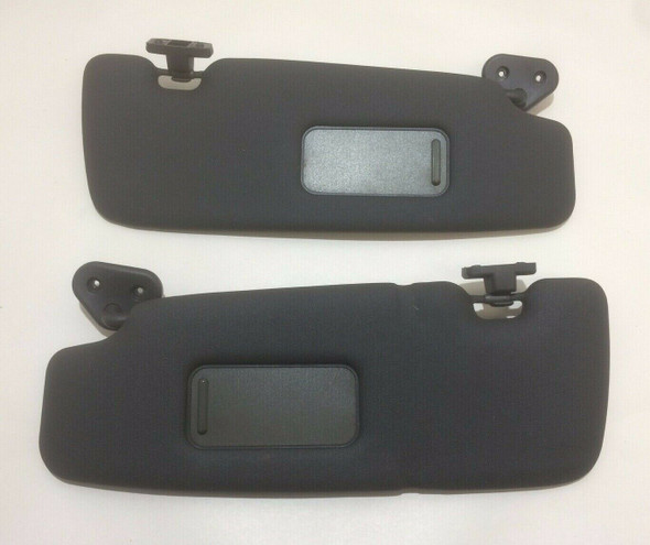 2005-2008 Mini Cooper R52 Convertible Sun Visors / Pair / Black / OEM / R1006