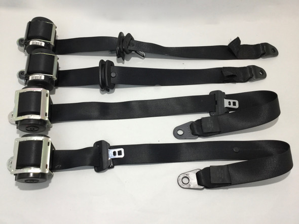 2005-2008 Mini Cooper R52 Convertible Factory Seat Belts / Set of 4 / Front Rear / R1009