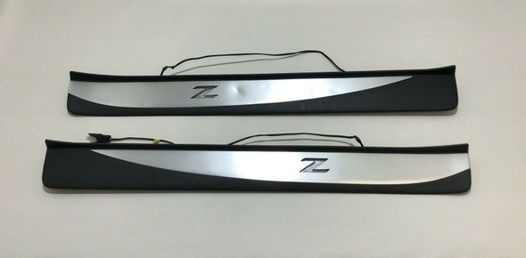 2009-2020 Nissan 370Z Illuminated Door Sills / Pair / OEM / 7Z005