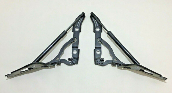 2008-2013 BMW 128i 135i Trunk Hinges w/ Shocks / Pair / Schwarz 2 / OEM / B1001